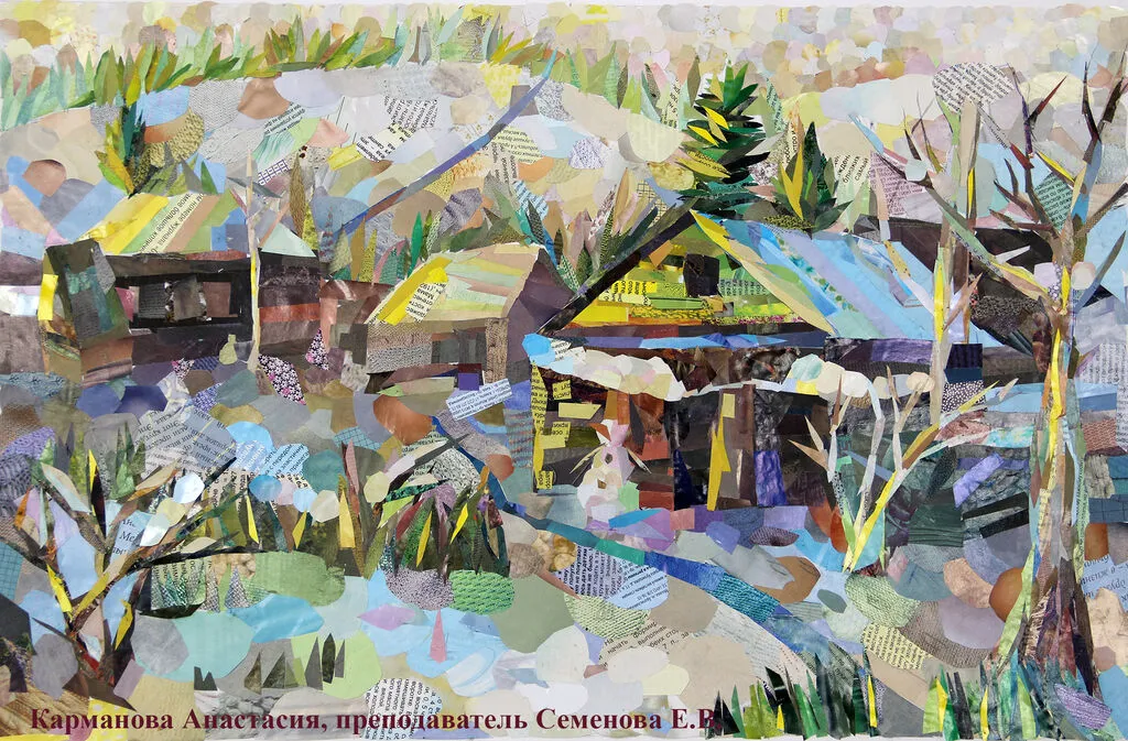 Карманова Анастасия Максимовна 13 лет Начало весны в деревнепр. Семенова Е.В.