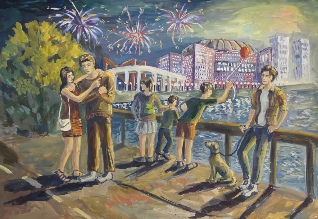 Неклюдова Соня 15 лет Праздник в городе преп. Волкова А.Ю.