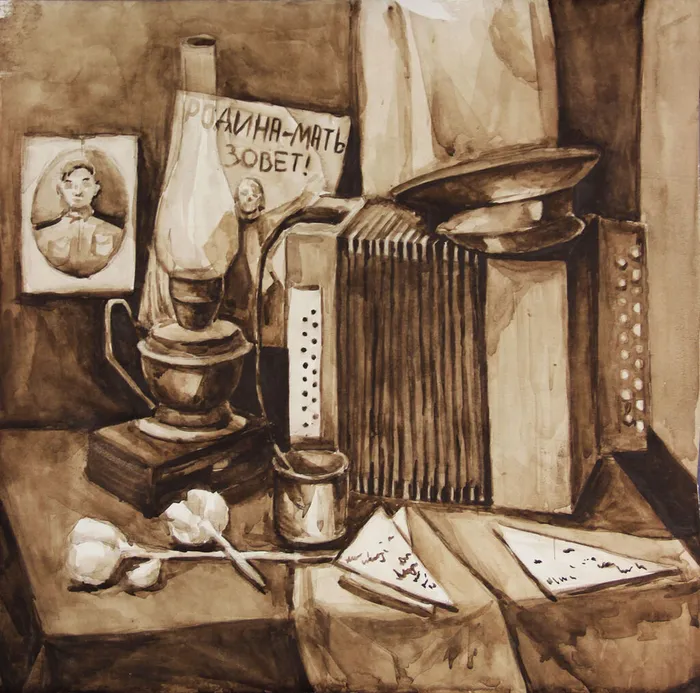 Казачкова Дарья Владимировна 14 лет Натюрморт Военный пр.Дерюга