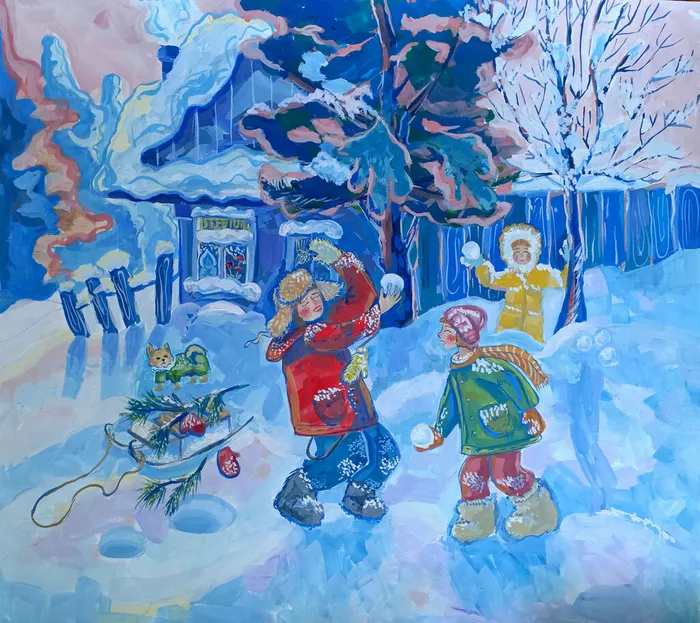 Бортникова Дарья 14 лет ДХШ г. Кемерово преп. Шаталова Наталия Николаевна