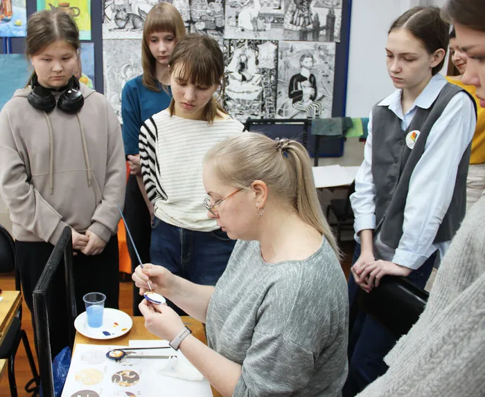 Показ преподавателя