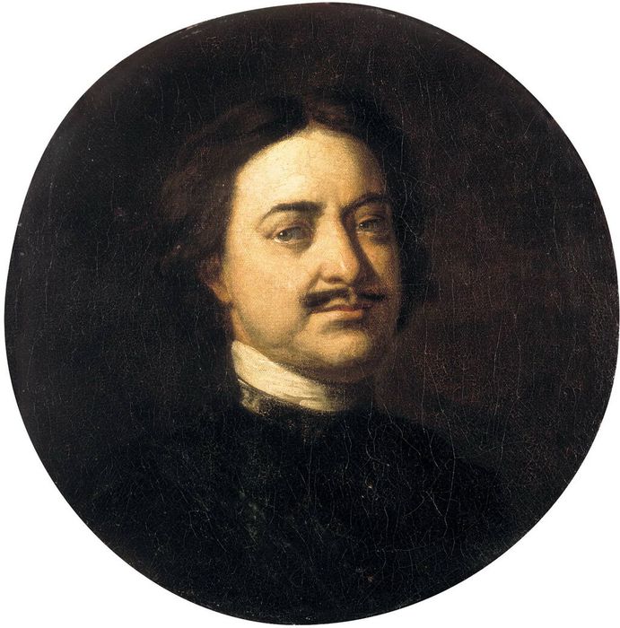 Иван  Никитин (1680-е - 1742)  Портрет Петра I